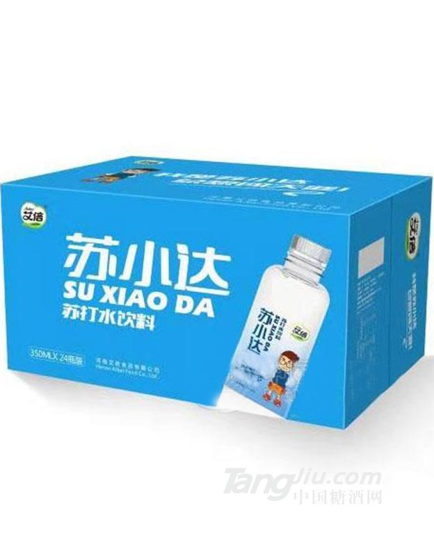 艾倍蘇小達蘇打水飲料箱裝350mlx24瓶