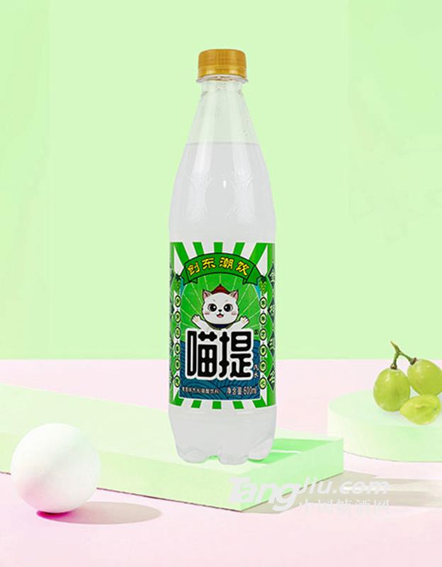 喵氣喵提果汁汽水葡萄味600ml