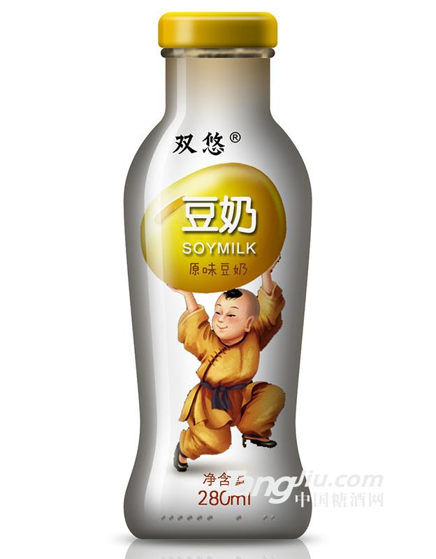 雙悠-原味豆奶-280ml