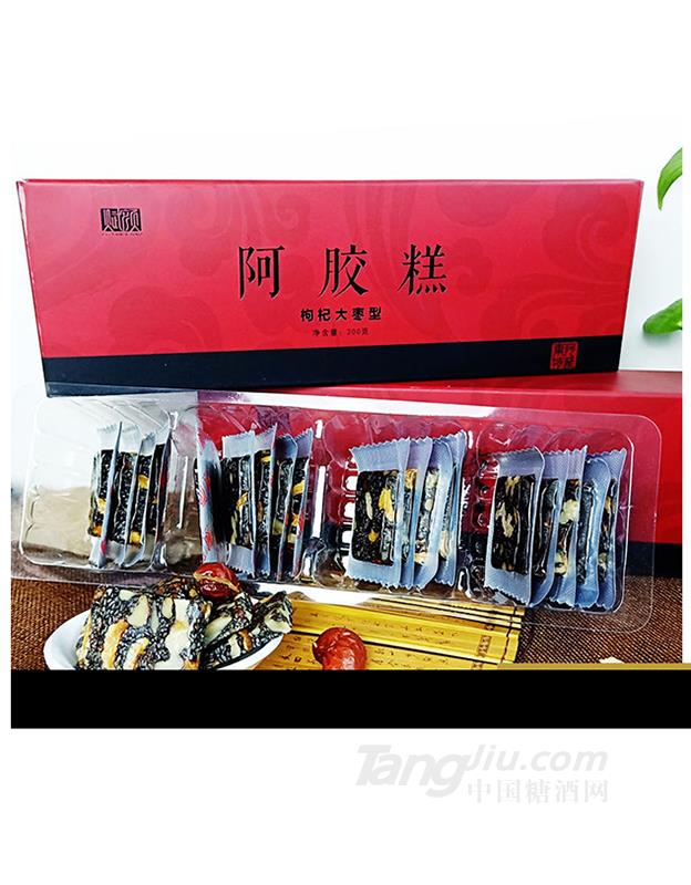 賦顏-阿膠糕枸杞大棗型200g