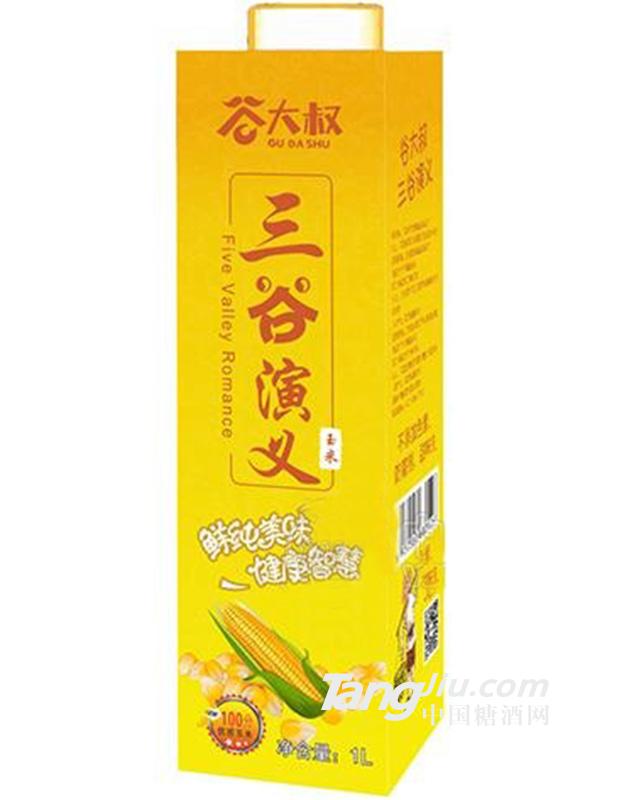 谷大叔玉米植物蛋白飲料1L