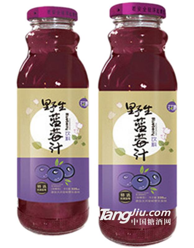 花青健 野生藍莓汁 335ml