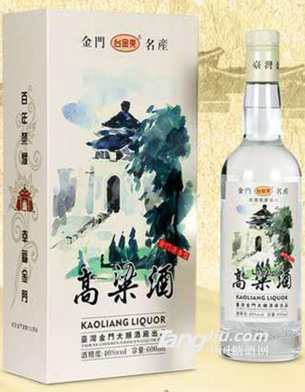 40度 臺金爽高粱酒600ml