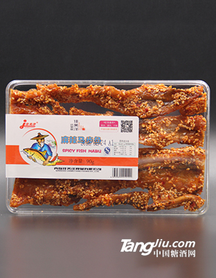 佳美洋-麻辣馬步魚(yú)-90g