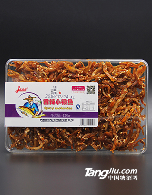 佳美洋-香辣小銀魚(yú)-120g