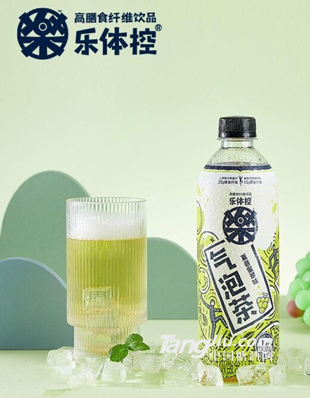 樂(lè)體控氣泡茶夏音蜜翠味500ml