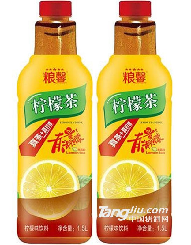 糧馨檸檬味茶飲料1.25L