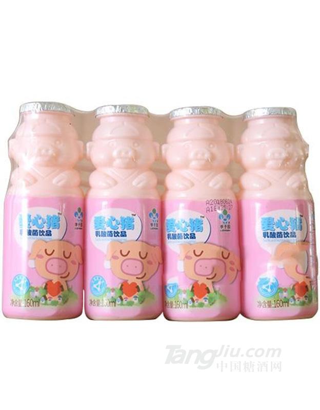 愛(ài)心豬乳酸菌飲品乳飲料160ml