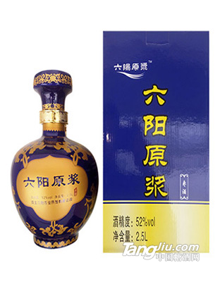 六陽原漿滿花藍(lán)2.5L