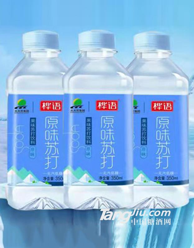 樺語(yǔ)蘇打水原味350ml