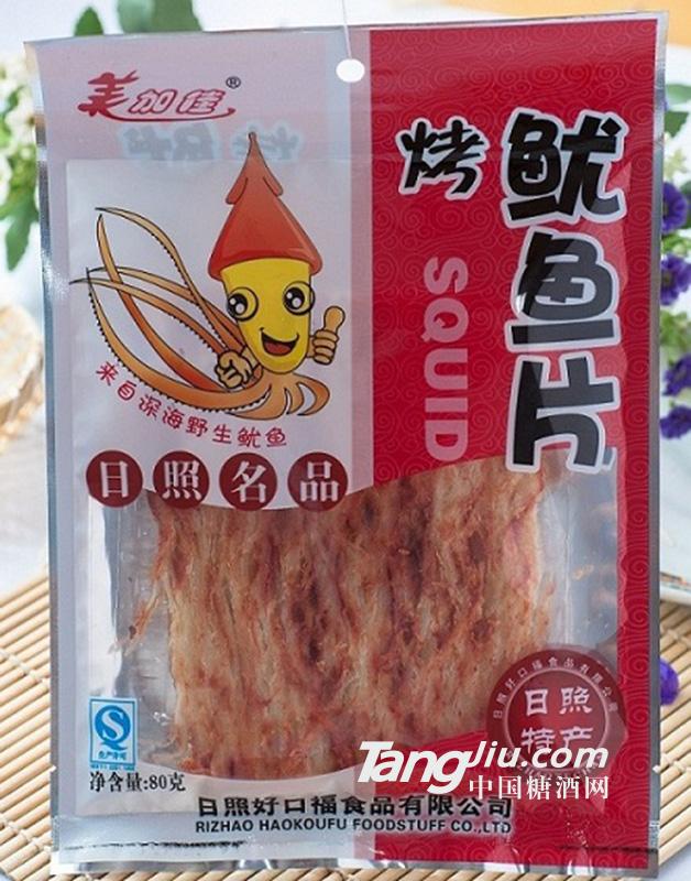 美加佳烤魷魚片80g