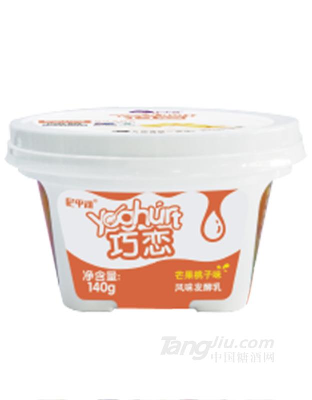 尼平河低溫巧戀風(fēng)味發(fā)酵乳芒果桃子味140g