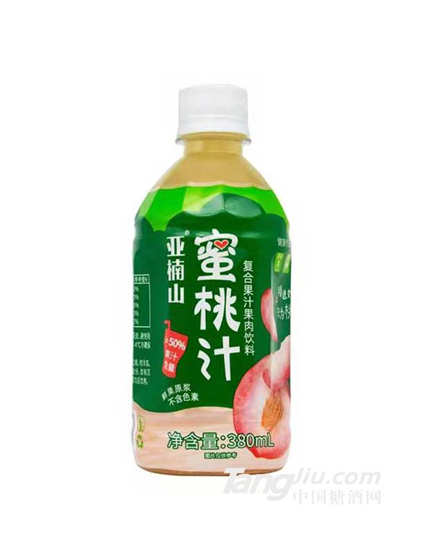 亞楠山蜜桃汁飲料380ml