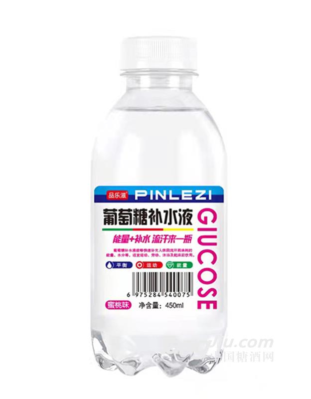 品樂滋葡萄糖補(bǔ)水液蜜桃味450ml