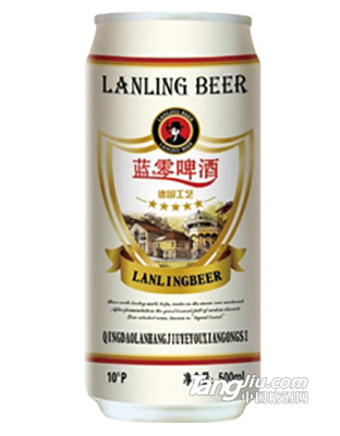 藍(lán)零啤酒500ml