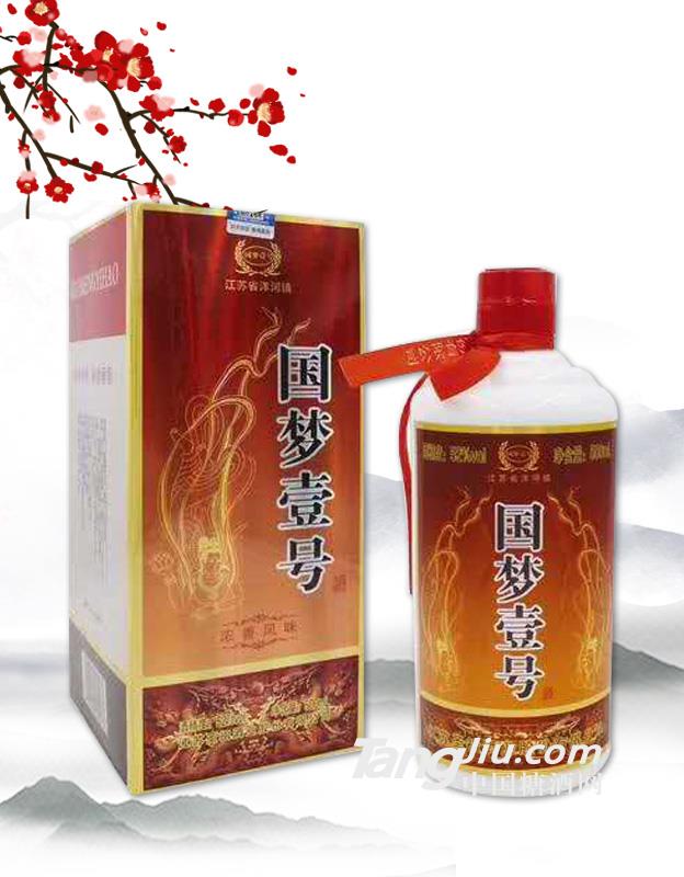 52度國(guó)夢(mèng)壹號(hào)濃香氛圍 500ml