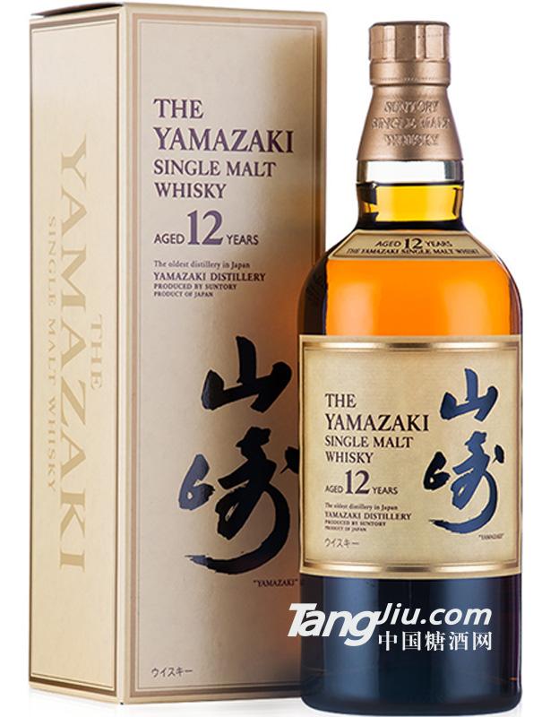 日本威士忌山崎12年700ml