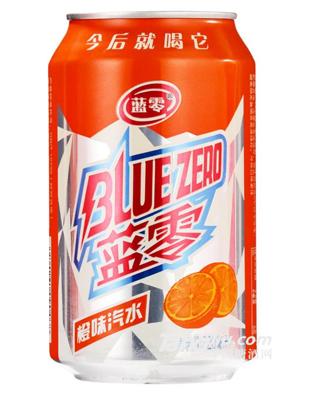 藍(lán)零橙味汽水-320ml