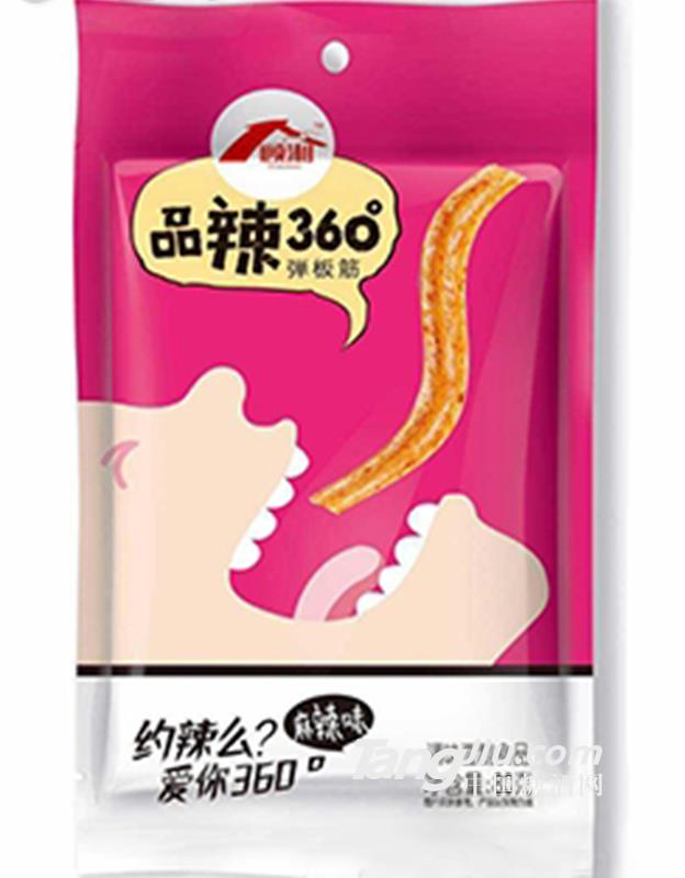 顧湘品辣360°彈板筋麻辣味辣條80g