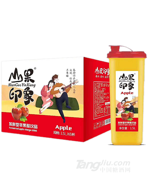 山果印象乳酸菌發(fā)酵復合果汁飲品-1.5lx6