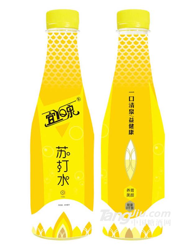 宜泉檸檬味蘇打水400ml