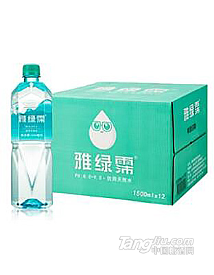 雅綠霈飲用天然水1500ml