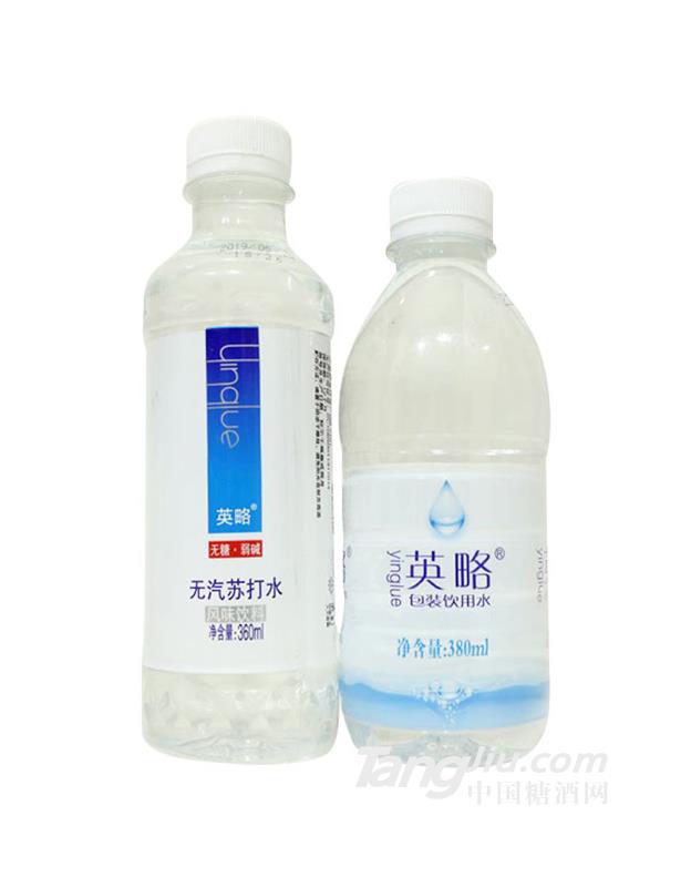 英略包裝飲用水380ml