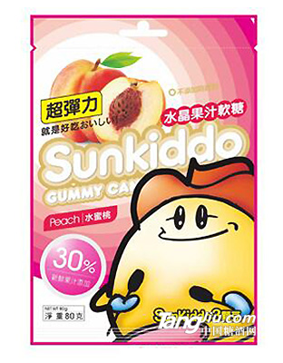 sun kiddo水蜜桃QQ軟糖