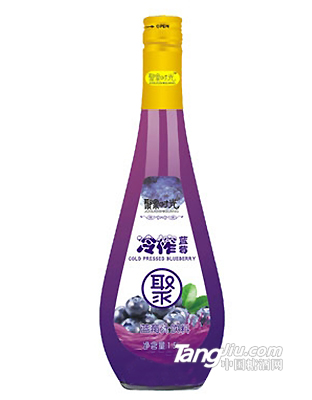 聚果時光冷榨藍莓汁飲料1.5L