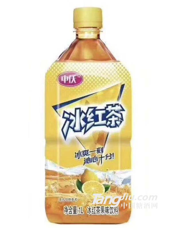 冰紅茶果味飲料1L