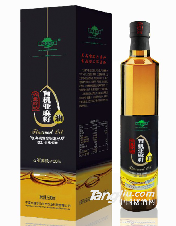 六盤(pán)珍坊有機(jī)黃金亞麻籽油500ml