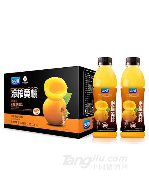 眾口妙黃桃冷榨果汁550ml