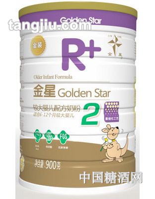 金星R+較大配方奶粉900g