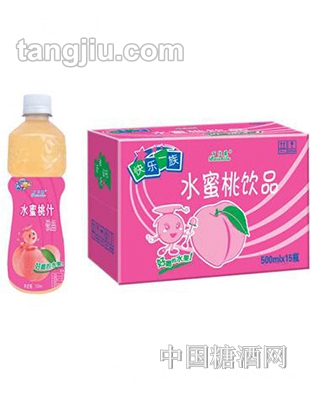 百仕露水蜜桃飲品500ml&#215;15瓶