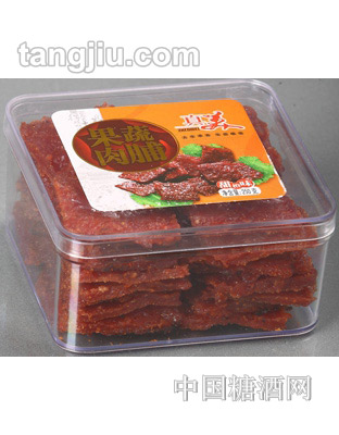 真美果蔬肉脯甜橙味250g