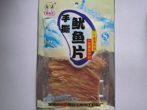 蔡春休閑食品100g手撕魷魚(yú)片