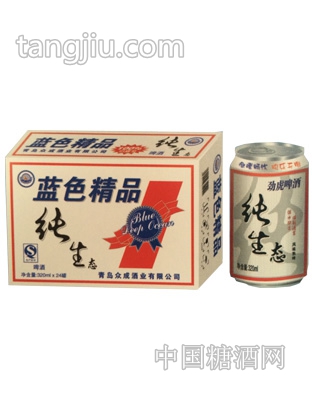 藍(lán)色精品純生態(tài)320mlx24罐