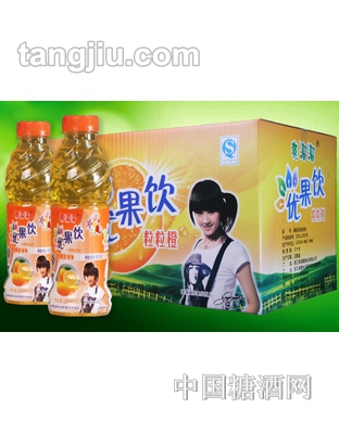 爽溜溜新優(yōu)果飲-粒粒橙500ml