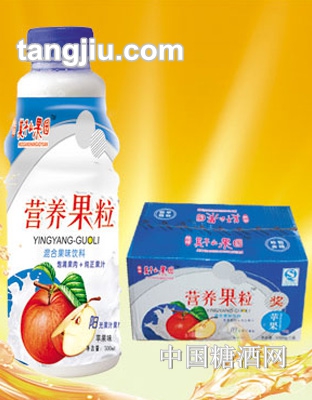 莫干山果園營養(yǎng)果粒蘋果味500ml