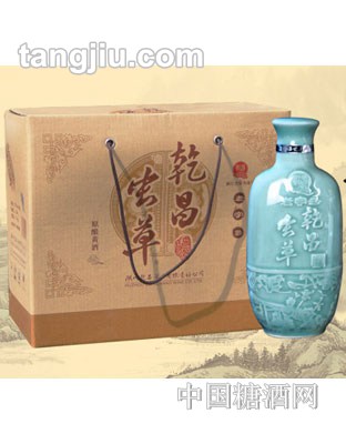 青瓷乾昌蟲草黃酒500ml