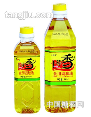 十芬香食用調(diào)和油900ml