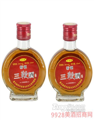 陽宮春精制三鞭酒35度125ml