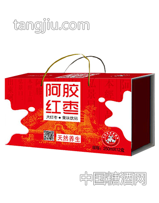 阿膠紅棗果味飲品250mlx12盒