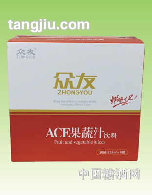 眾友ACE果蔬汁飲料-828ml