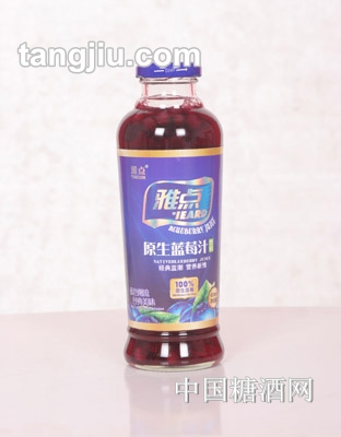 雅點(diǎn)藍(lán)莓果汁410ml