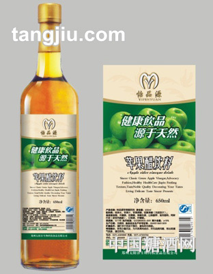 怡品源蘋(píng)果醋飲料650ml