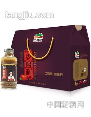 棗得利紅棗果肉飲料350ml